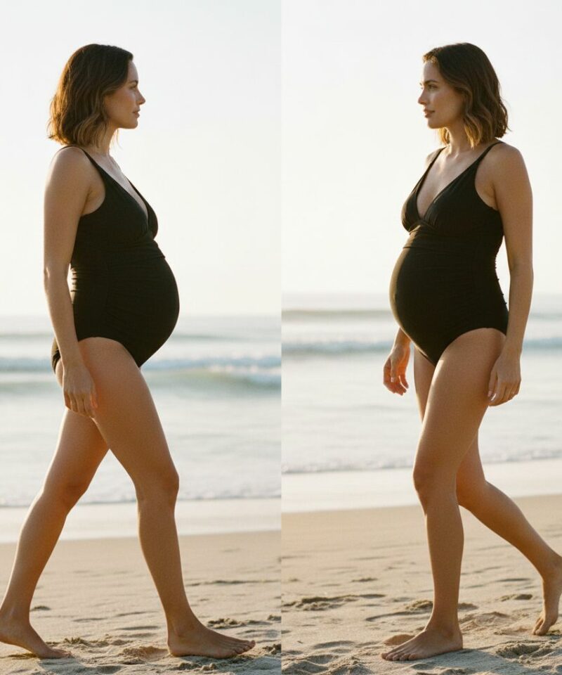 maillot 1 pièce noir unis