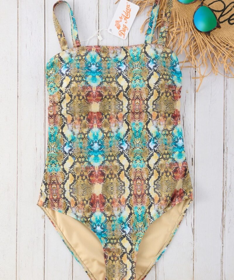 maillot 1 piece Serpent