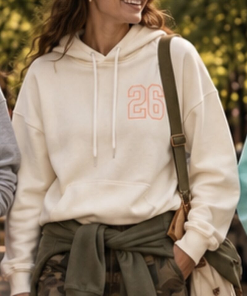 Sweat-shirt à capuche 26 – Made in Italie